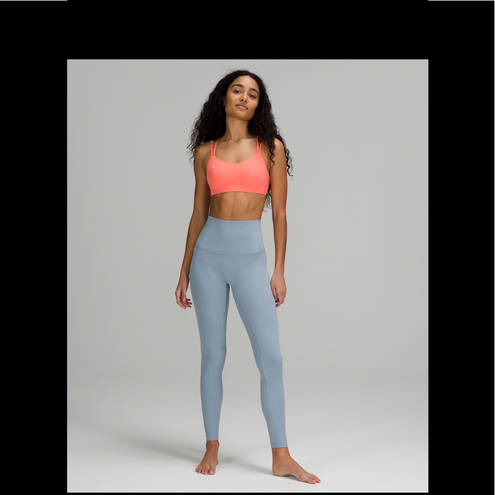 🍋Nwot Lululemon HR aligns - Chambray sz 6, 28”🍋
